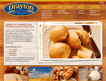 Tablet Screenshot of draytonfoods.com